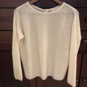 Sezane Gaspard White/Ivory Size Small